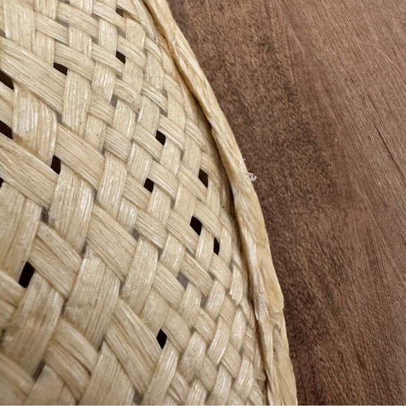 Resistol Stagecoach Western Cowboy Hat 6 3/4 Self Conforming Straw Tan USA Texas - Picture 6 of 16